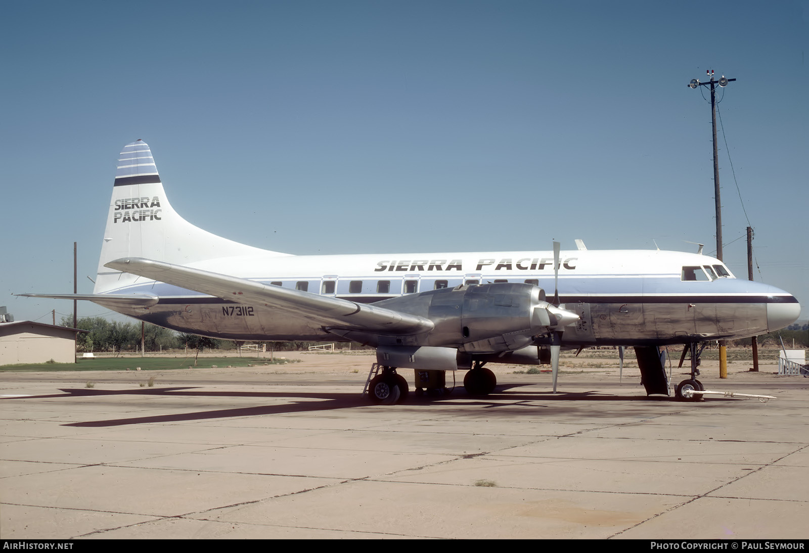 Aircraft Photo of N73112 | Convair 580 | Sierra Pacific Airlines | AirHistory.net #763625
