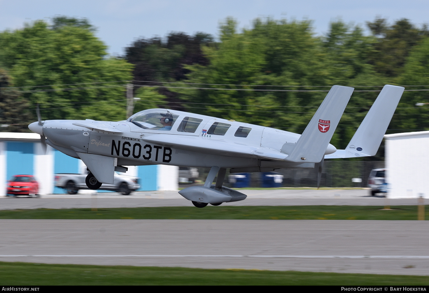 Aircraft Photo of N603TB | Rutan 74 Defiant | RAFE - Rutan Aircraft Flying Experience | AirHistory.net #763626