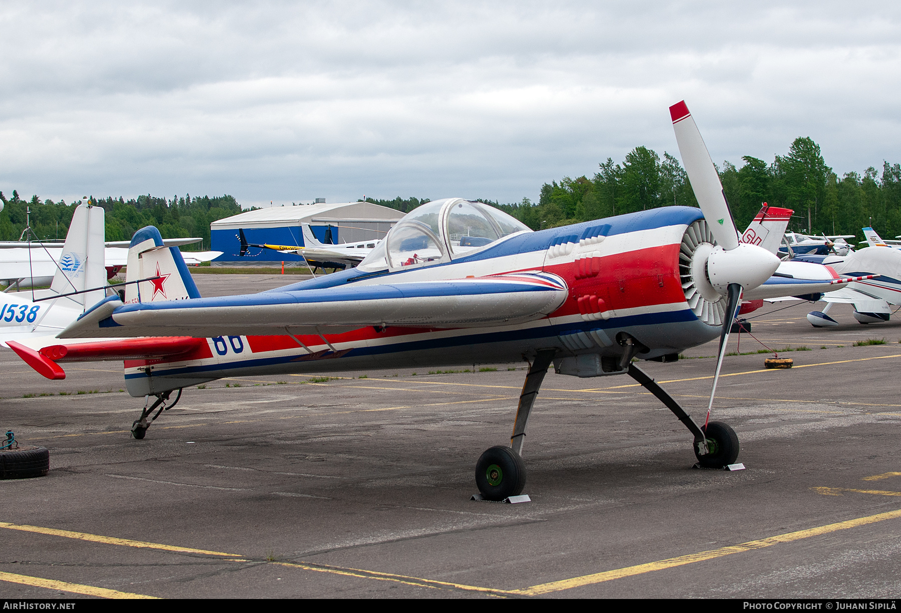Aircraft Photo of OH-YAK | Yakovlev Yak-55M | Soviet Union - Air Force | AirHistory.net #763627