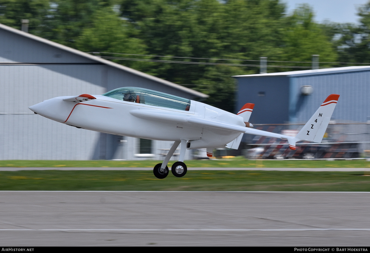 Aircraft Photo of N4ZZ | Rutan 33 VariEze | AirHistory.net #763631