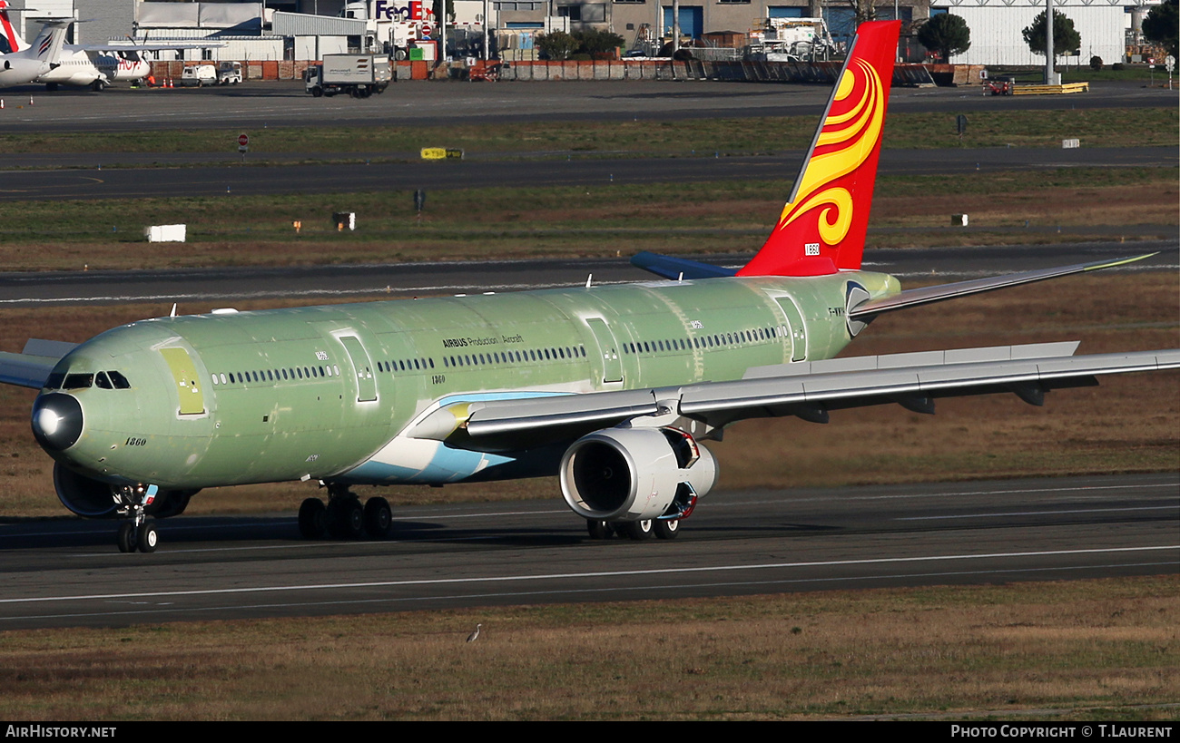 Aircraft Photo of F-WWYH | Airbus A330-343E | Hainan Airlines | AirHistory.net #763635