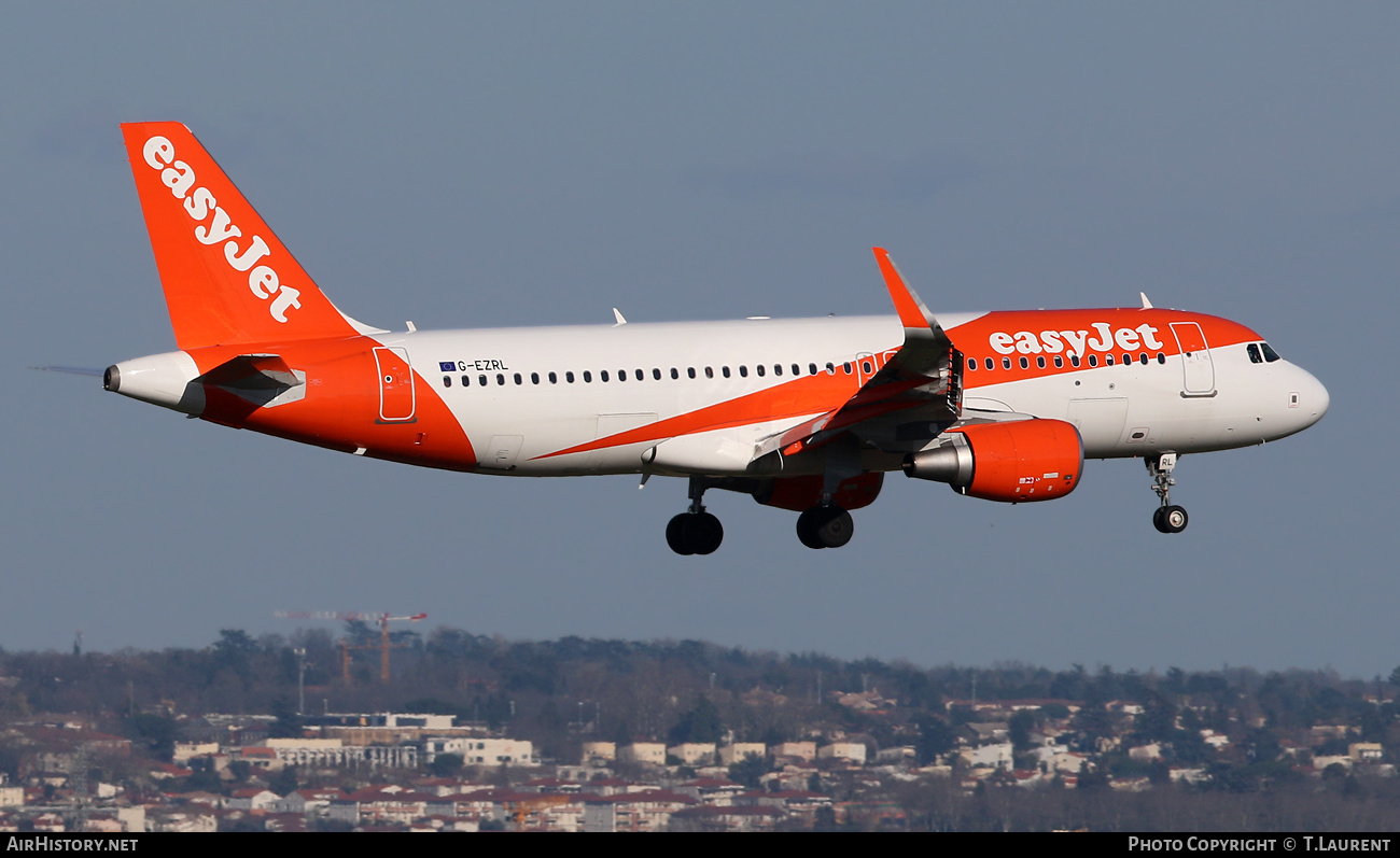 Aircraft Photo of G-EZRL | Airbus A320-214 | EasyJet | AirHistory.net #763637