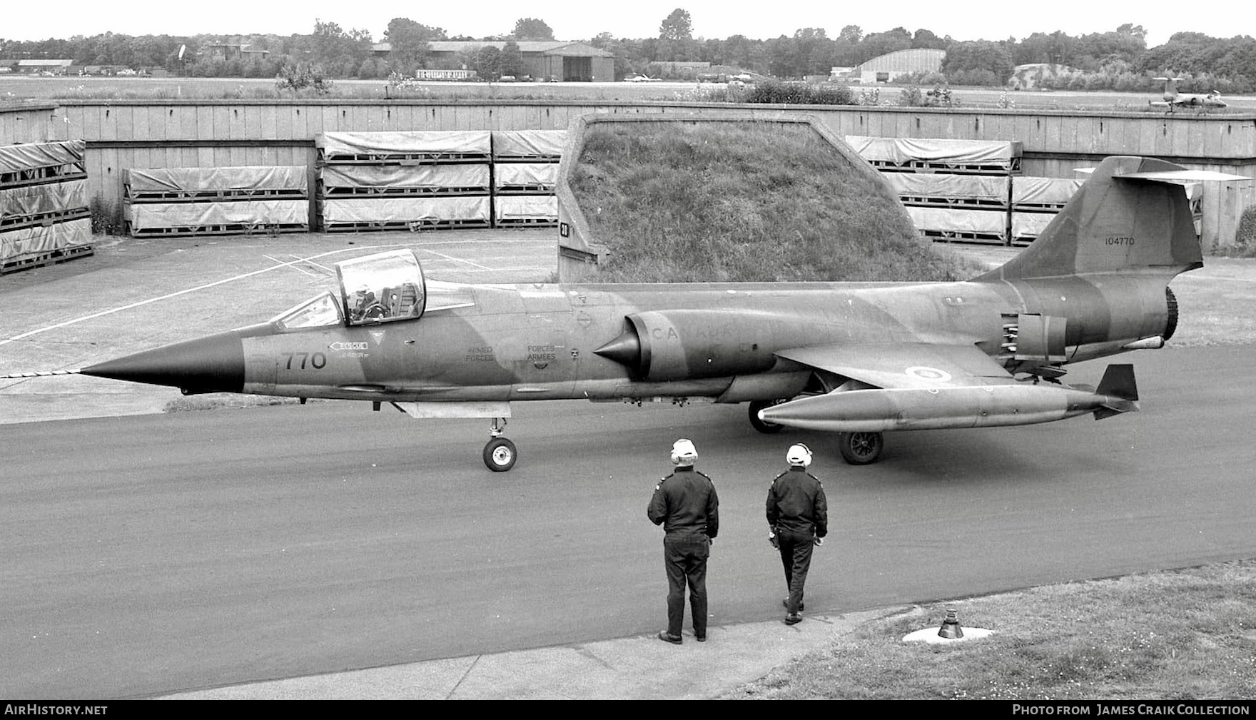 Aircraft Photo of 104770 | Canadair CF-104 Starfighter | Canada - Air Force | AirHistory.net #763651