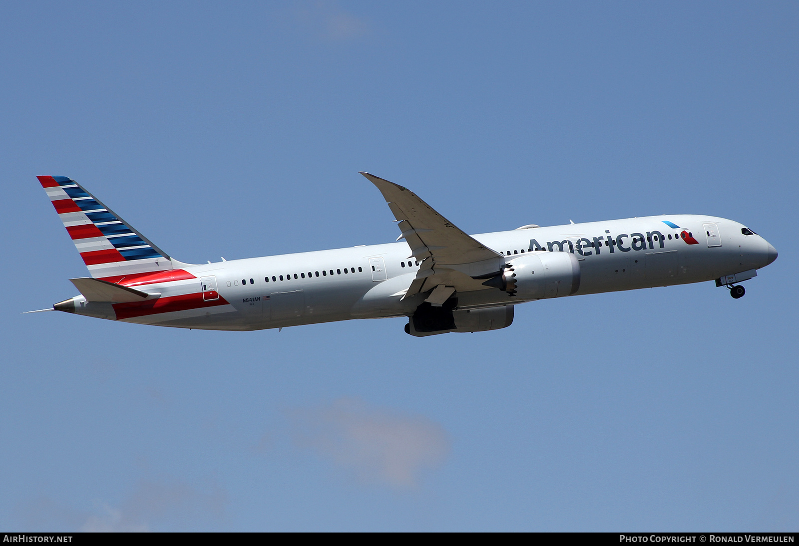 Aircraft Photo of N841AN | Boeing 787-9 Dreamliner | American Airlines | AirHistory.net #763682