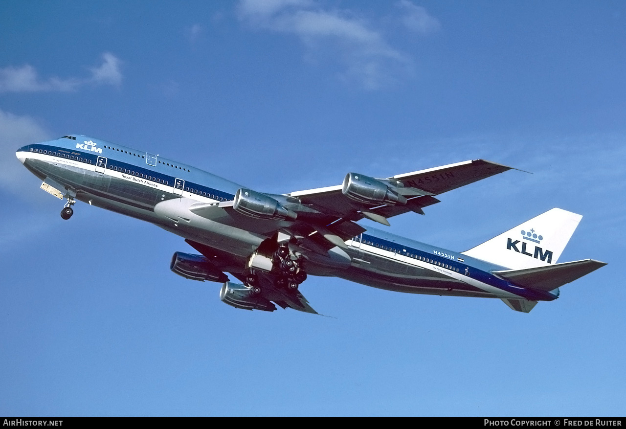 Aircraft Photo of N4551N | Boeing 747-306M | KLM - Royal Dutch Airlines | AirHistory.net #763685