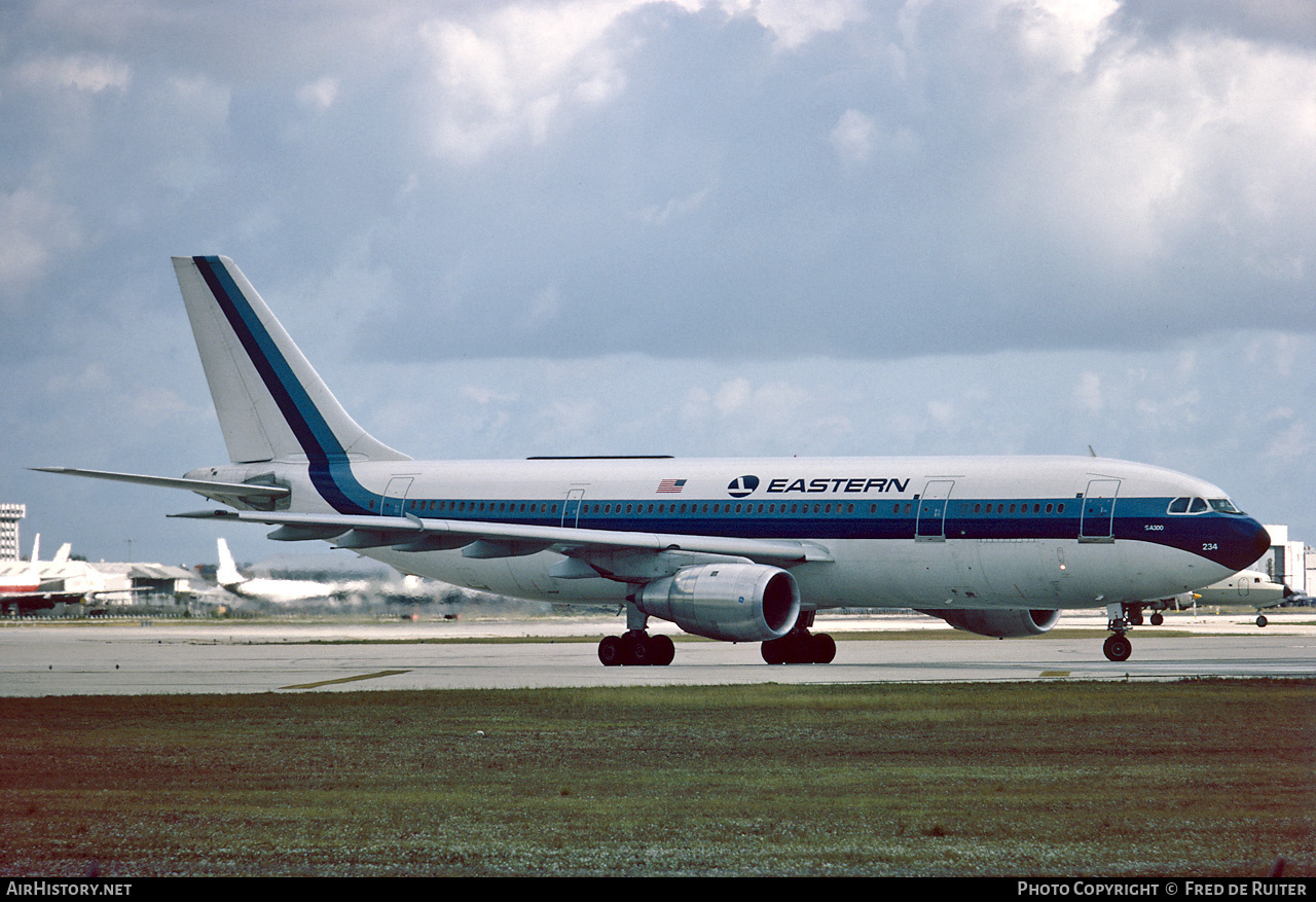 Aircraft Photo of N234EA | Airbus A300B4-203 | Eastern Air Lines | AirHistory.net #763697