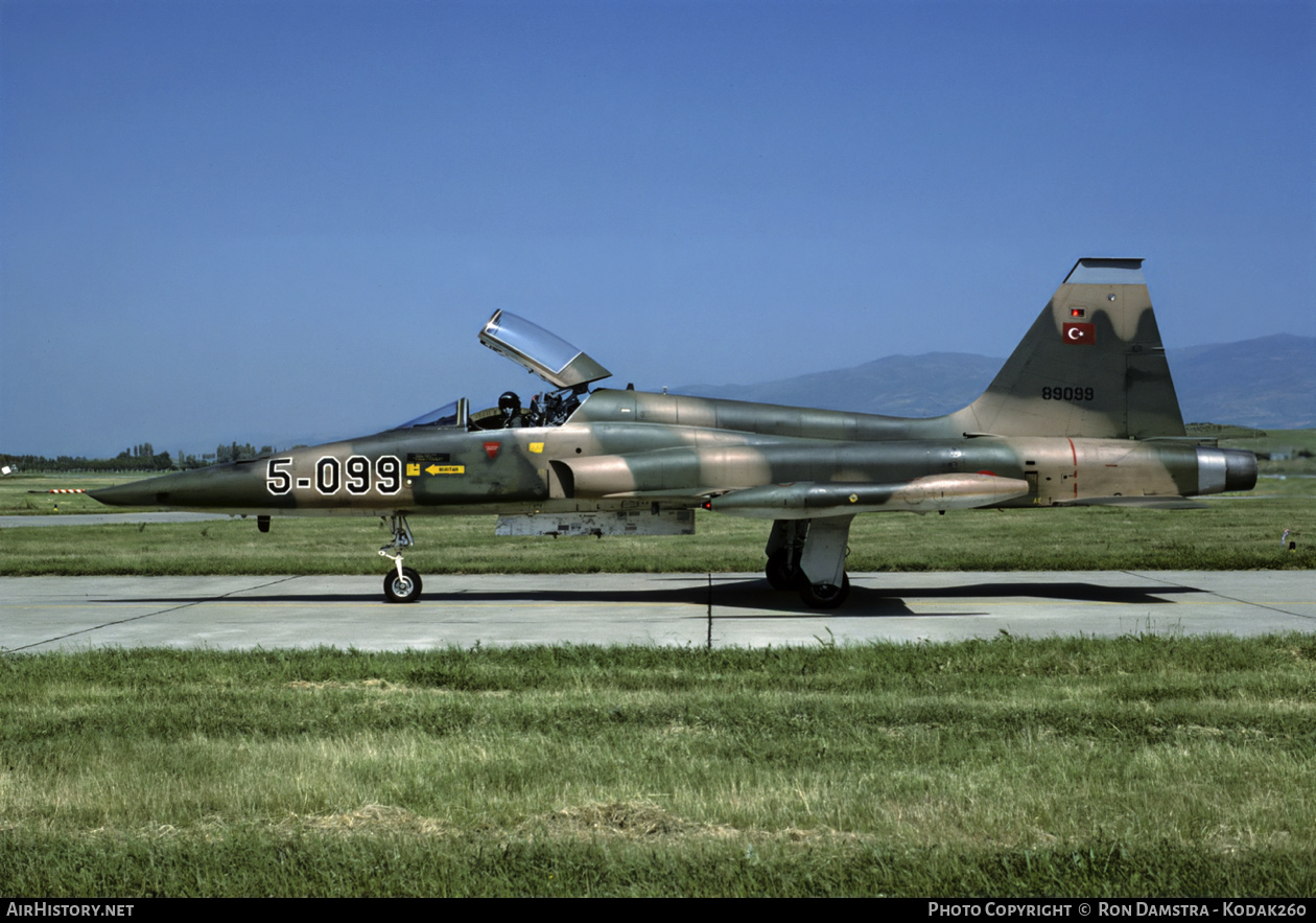 Aircraft Photo of 89099 / FMS 68-9099 | Northrop RF-5A Freedom Fighter | Turkey - Air Force | AirHistory.net #763699