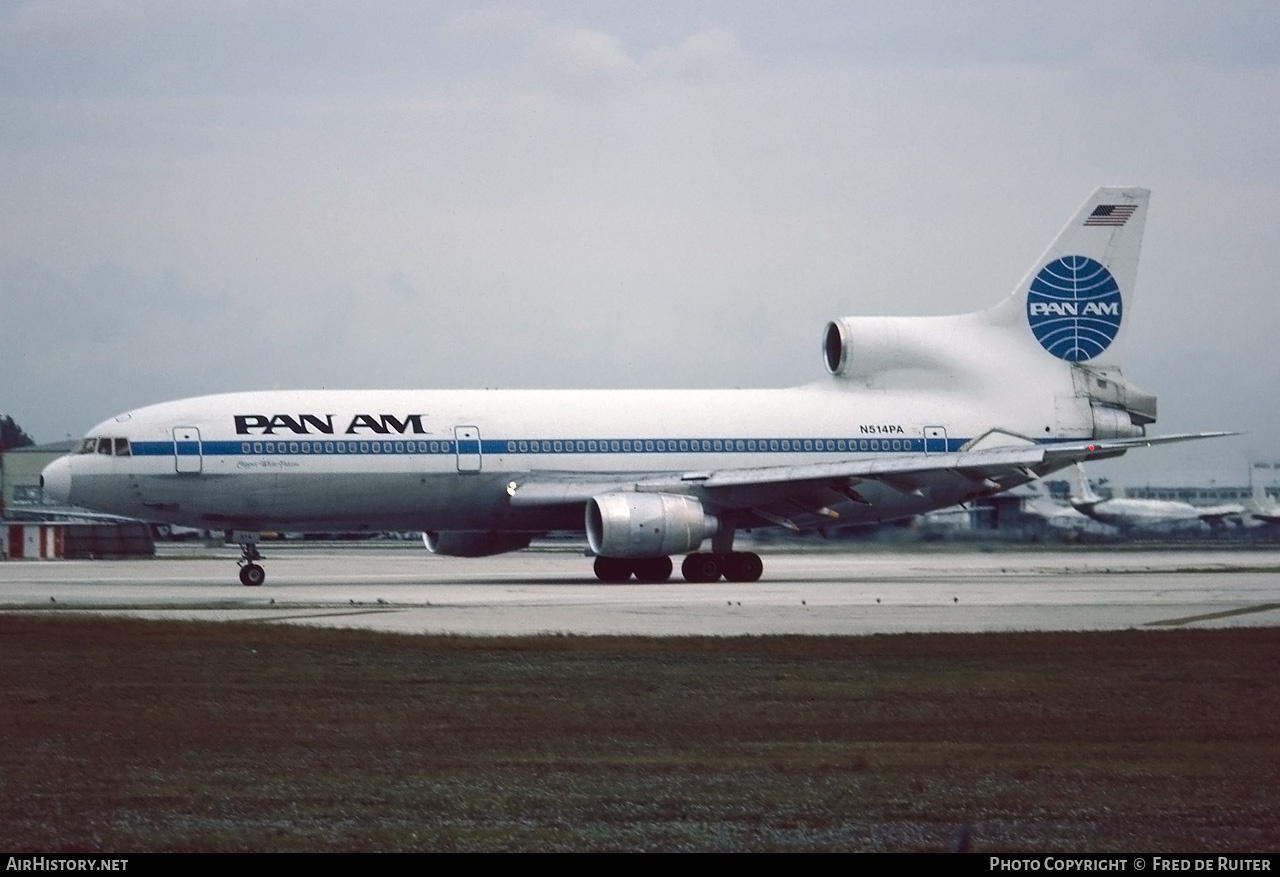 Aircraft Photo of N514PA | Lockheed L-1011-385-3 TriStar 500 | Pan American World Airways - Pan Am | AirHistory.net #763706