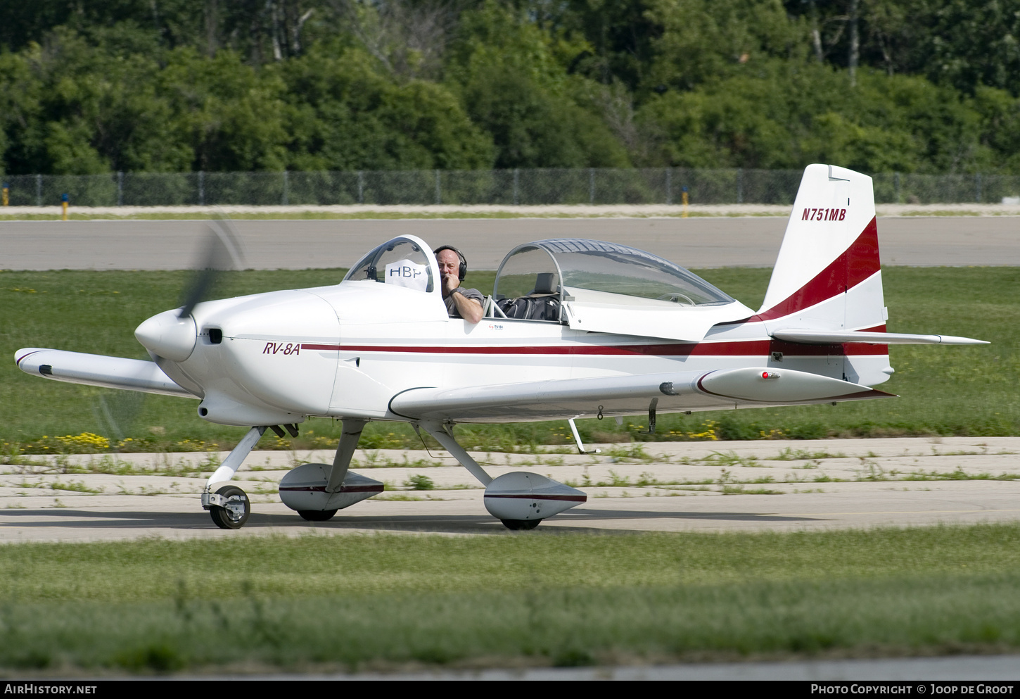 Aircraft Photo of N751MB | Van's RV-8A | AirHistory.net #763721