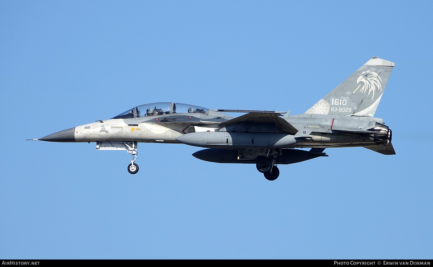 Aircraft Photo of 1610 / 83-8029 | AIDC F-CK-1D Hsung Ying | Taiwan - Air Force | AirHistory.net #763744