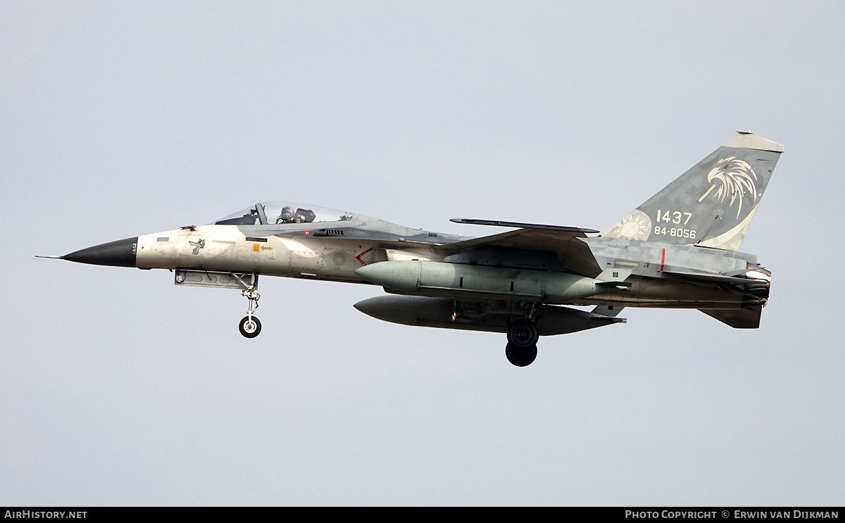 Aircraft Photo of 1437 / 84-8056 | AIDC F-CK-1C Hsung Ying | Taiwan - Air Force | AirHistory.net #763751
