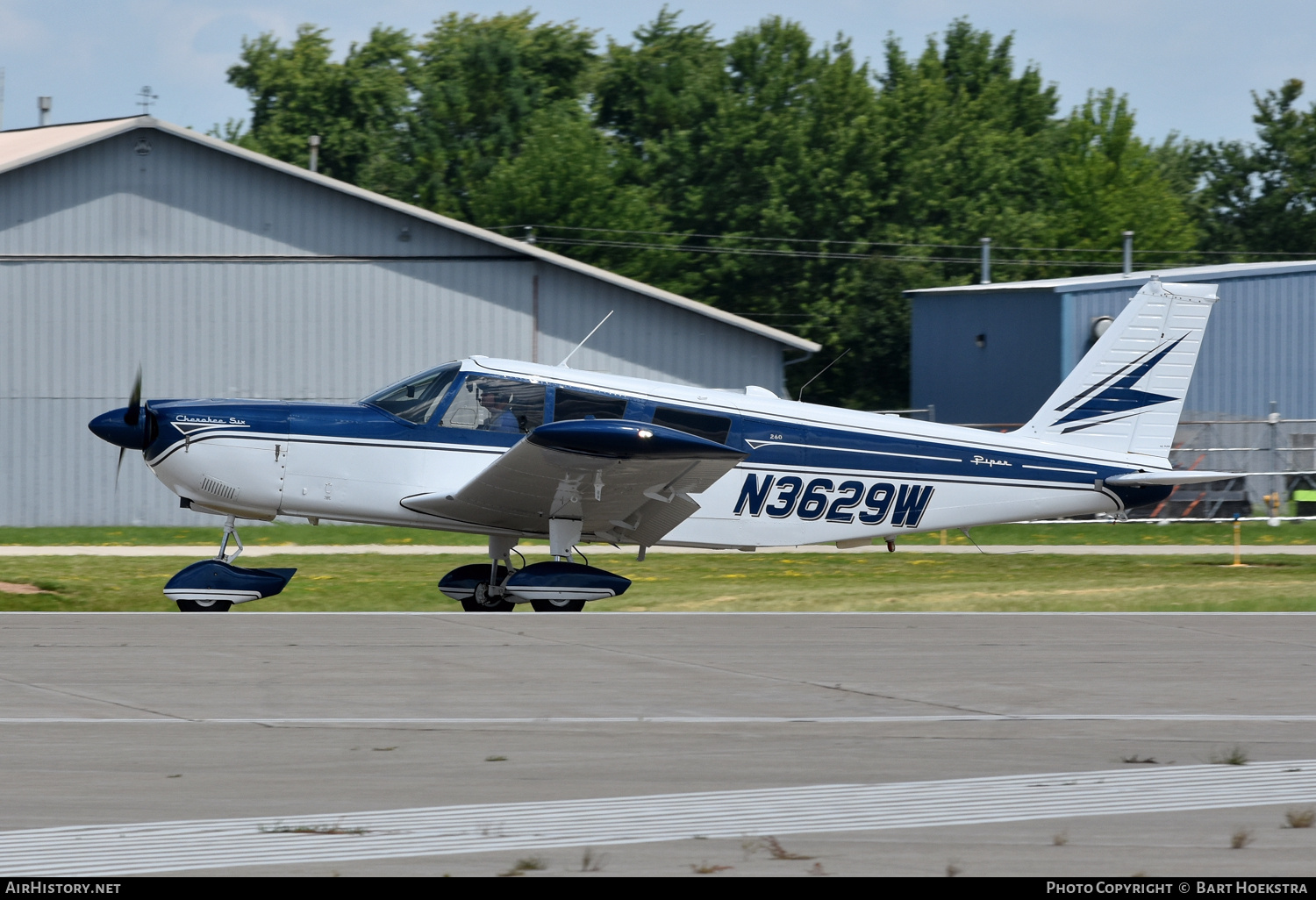 Aircraft Photo of N3629W | Piper PA-32-260 Cherokee Six | AirHistory.net #763752