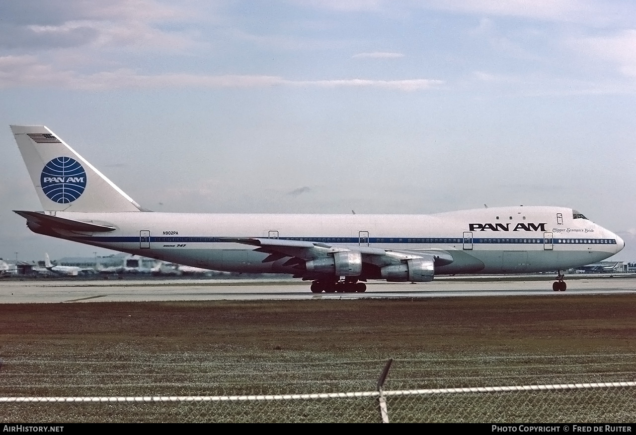 Aircraft Photo of N902PA | Boeing 747-132 | Pan American World Airways - Pan Am | AirHistory.net #763758