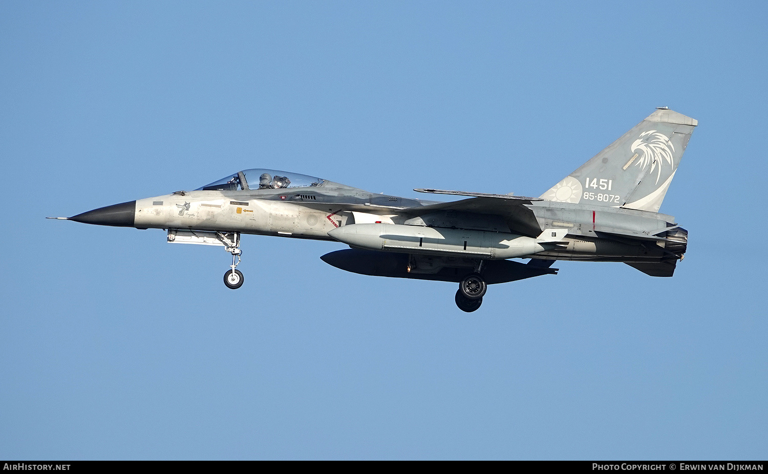 Aircraft Photo of 1451 / 85-8072 | AIDC F-CK-1C Hsung Ying | Taiwan - Air Force | AirHistory.net #763773