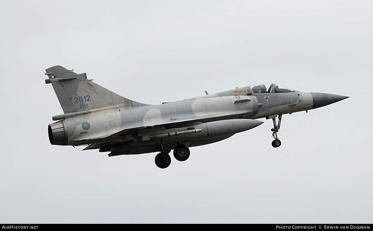 Aircraft Photo of 2012 | Dassault Mirage 2000-5EI | Taiwan - Air Force | AirHistory.net #763777