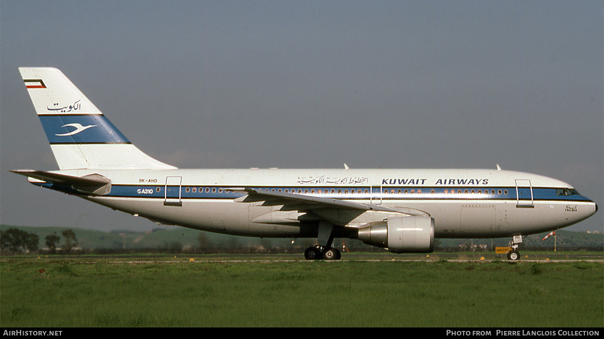 Aircraft Photo of 9K-AHD | Airbus A310-222 | Kuwait Airways | AirHistory.net #763780