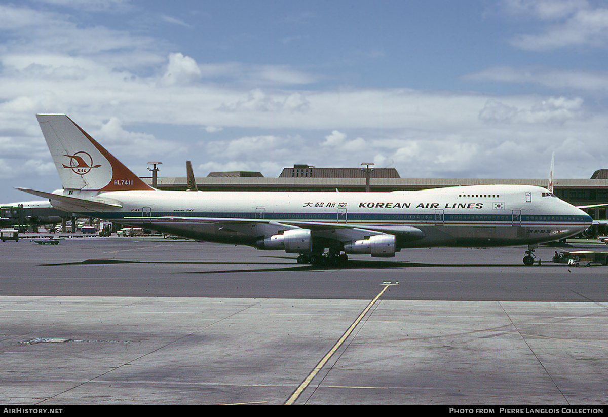 Aircraft Photo of HL7411 | Boeing 747-2B5B | Korean Air Lines | AirHistory.net #763781