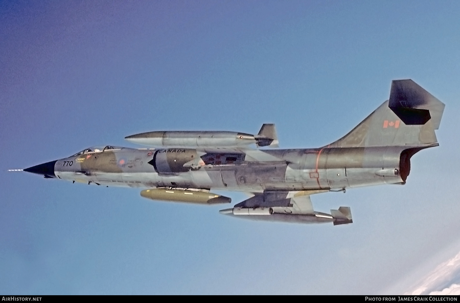 Aircraft Photo of 104770 | Canadair CF-104 Starfighter | Canada - Air Force | AirHistory.net #763798