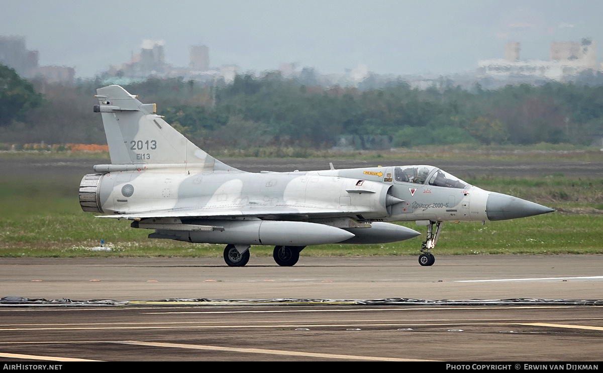 Aircraft Photo of 2013 | Dassault Mirage 2000-5EI | Taiwan - Air Force | AirHistory.net #763800