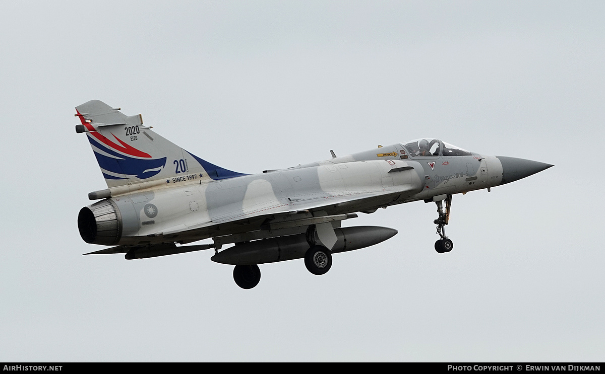 Aircraft Photo of 2020 | Dassault Mirage 2000-5EI | Taiwan - Air Force | AirHistory.net #763807