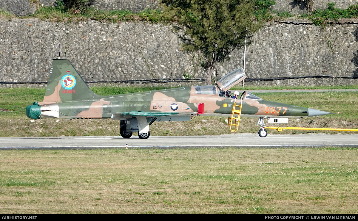 Aircraft Photo of 5377 / 80884 | Northrop F-5F Tiger II | Taiwan - Air Force | AirHistory.net #763811