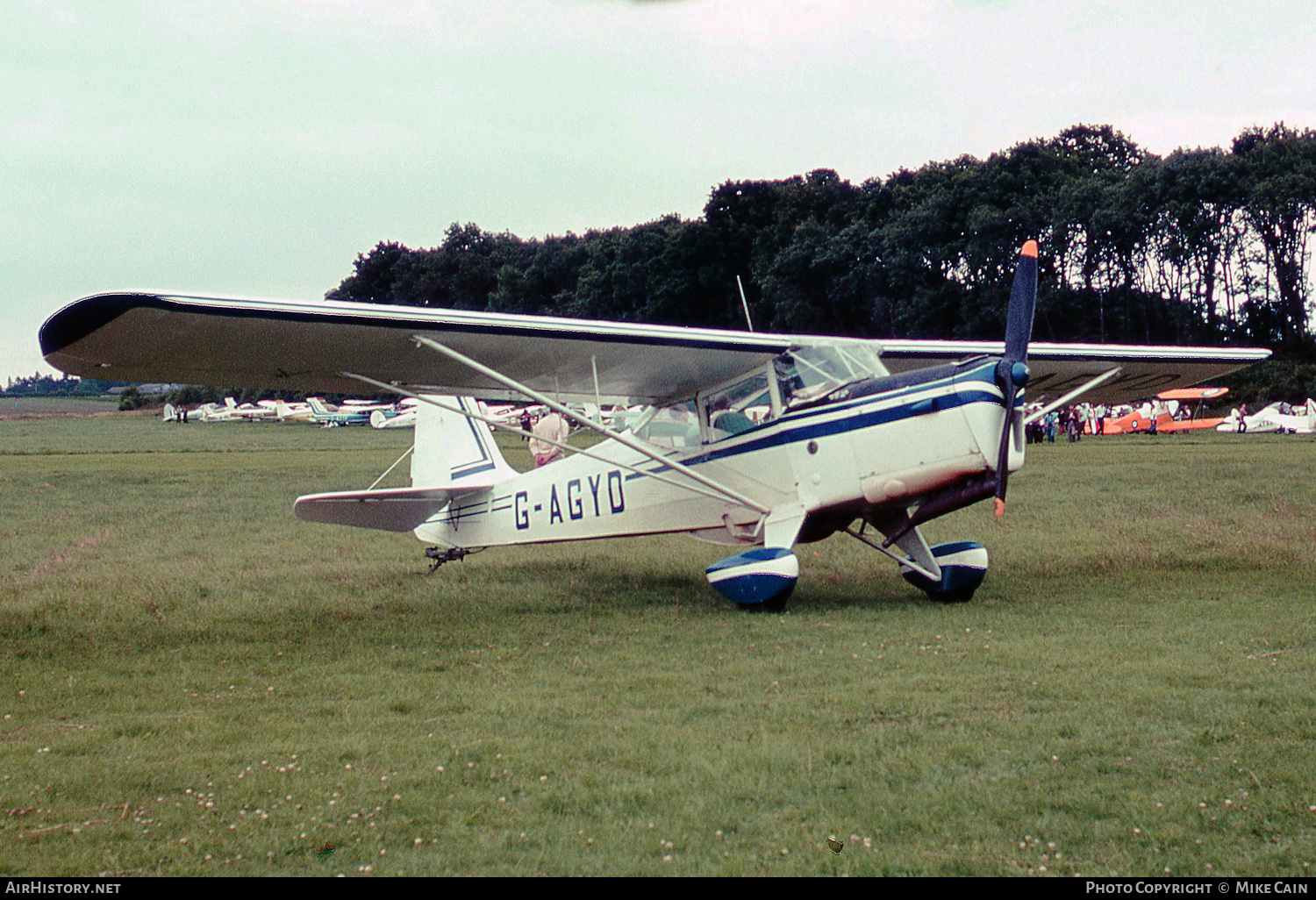 Aircraft Photo of G-AGYD | Auster J-1N Alpha | AirHistory.net #763836