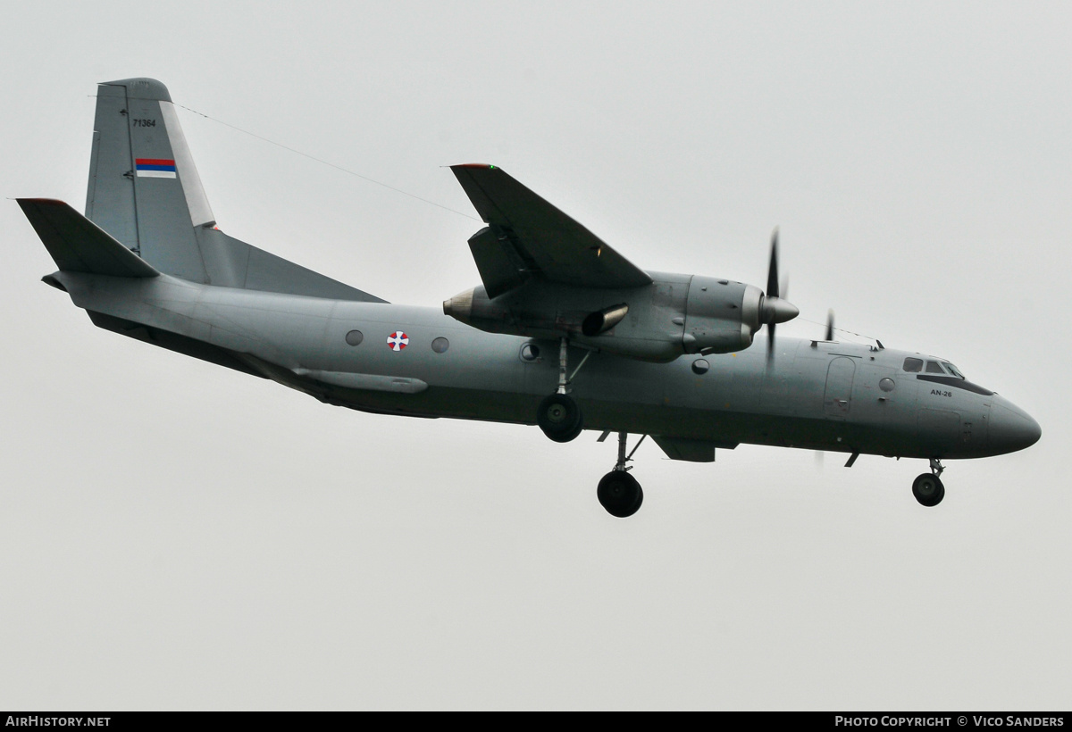 Aircraft Photo of 71364 | Antonov An-26 (T-70) | Serbia - Air Force | AirHistory.net #763841
