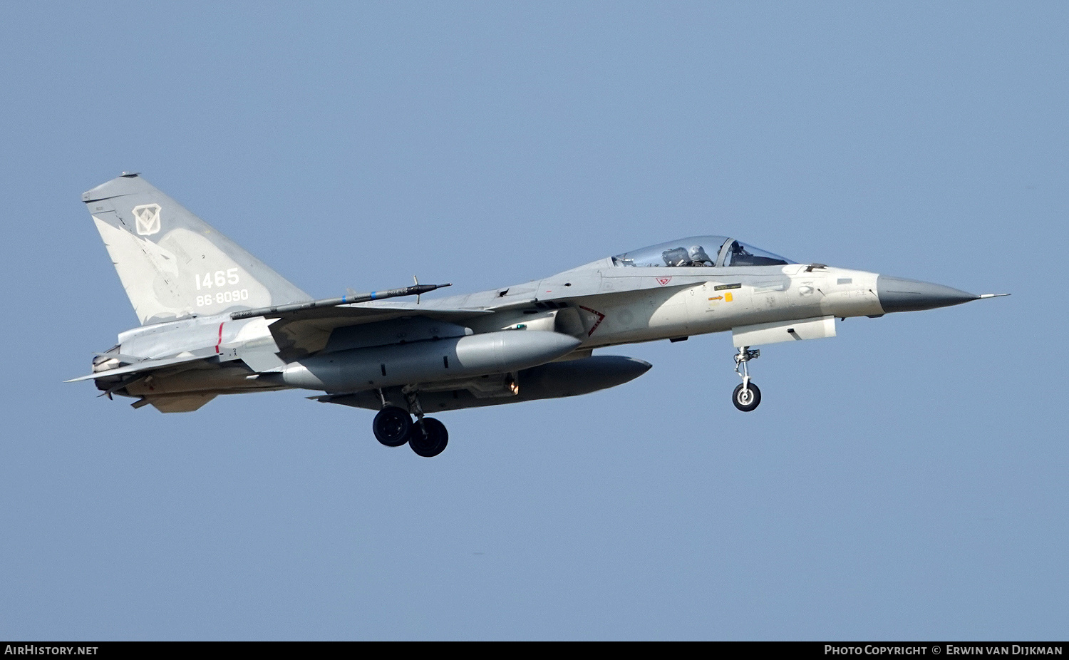 Aircraft Photo of 1465 / 86-8090 | AIDC F-CK-1C Hsung Ying | Taiwan - Air Force | AirHistory.net #763842