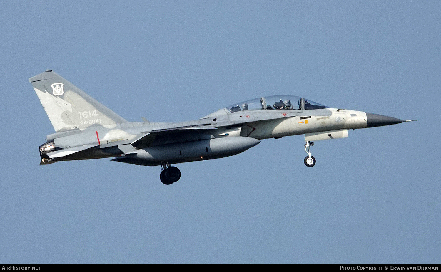 Aircraft Photo of 1614 / 84-8041 | AIDC F-CK-1D Hsung Ying | Taiwan - Air Force | AirHistory.net #763844