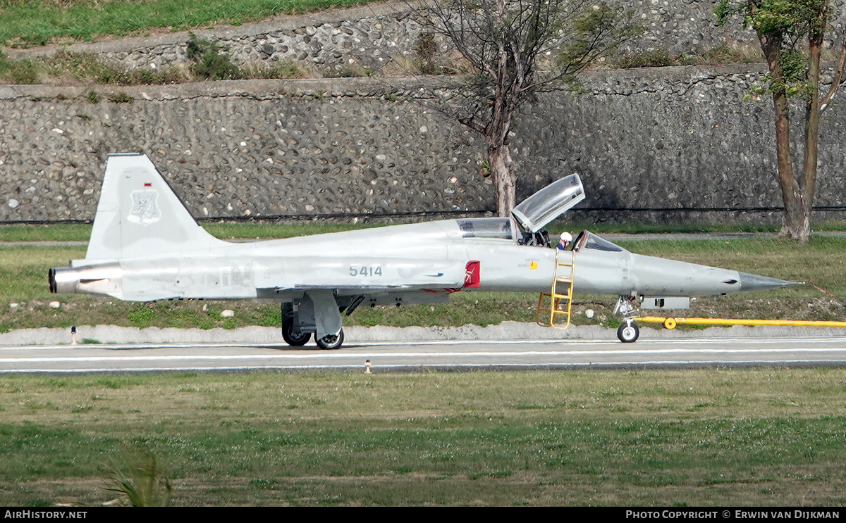 Aircraft Photo of 5414 / 30140 | Northrop F-5F Tiger II | Taiwan - Air Force | AirHistory.net #763851