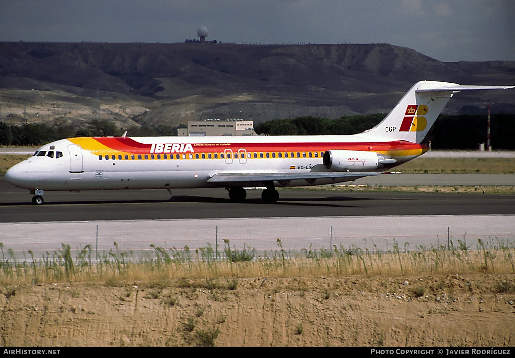 Aircraft Photo of EC-CGP | McDonnell Douglas DC-9-32 | Iberia | AirHistory.net #763853