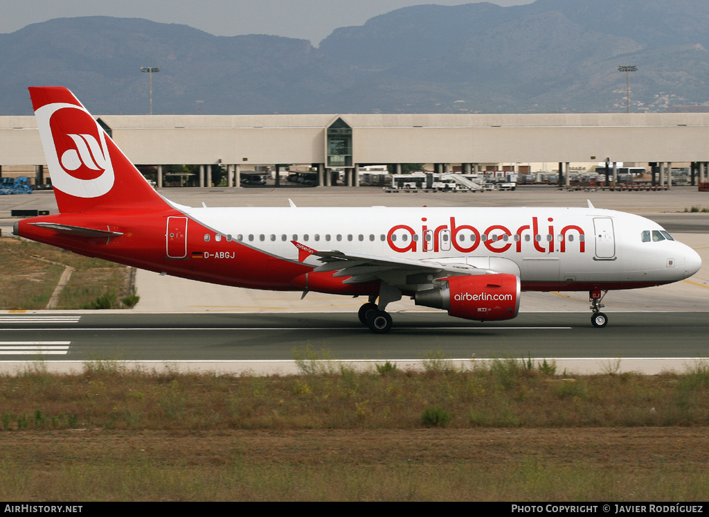 Aircraft Photo of D-ABGJ | Airbus A319-112 | Air Berlin | AirHistory.net #763856