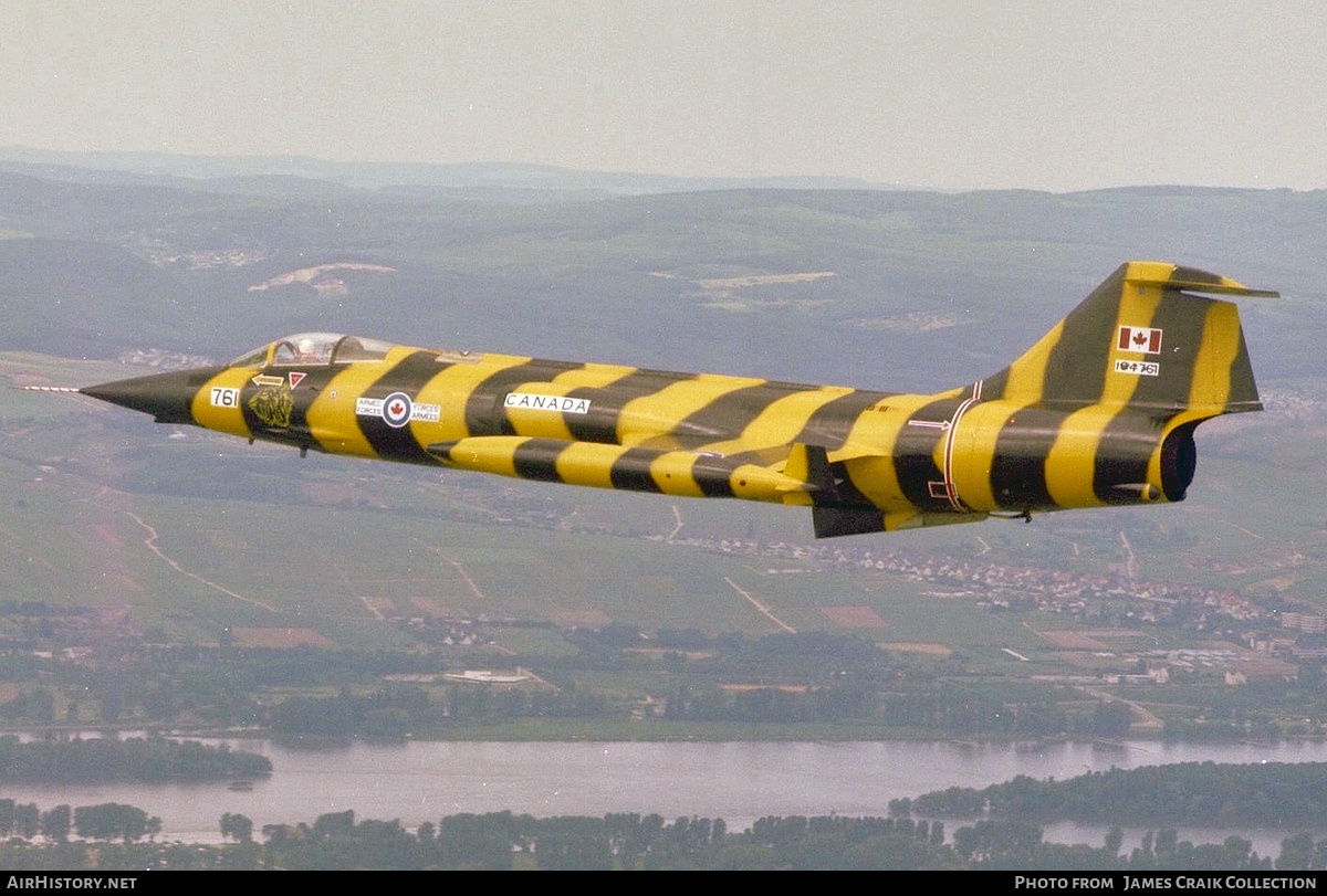 Aircraft Photo of 104761 | Canadair CF-104 Starfighter | Canada - Air Force | AirHistory.net #763874