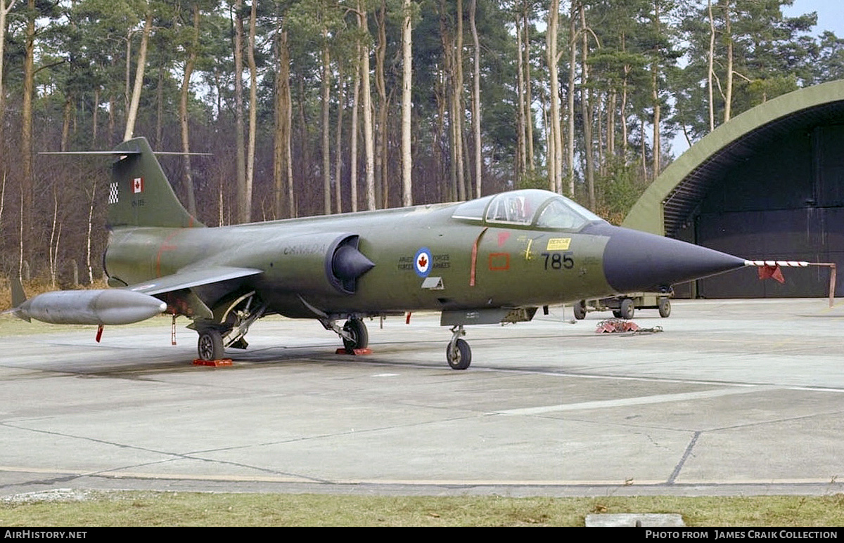 Aircraft Photo of 104785 | Canadair CF-104 Starfighter | Canada - Air Force | AirHistory.net #763877