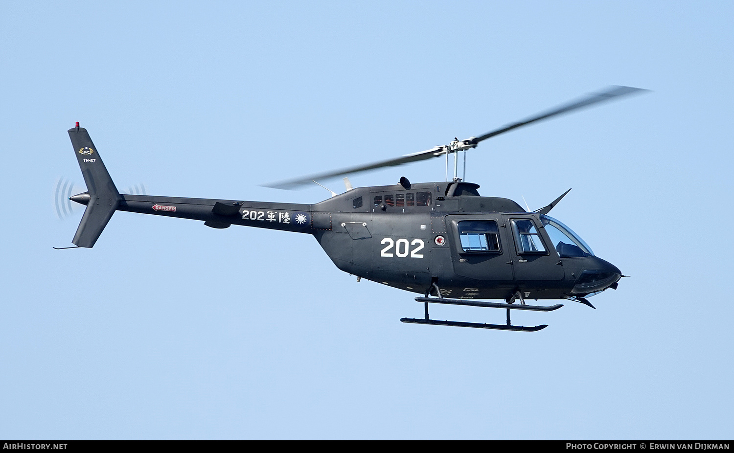 Aircraft Photo of 202 | Bell TH-67A Creek (TH-206) | Taiwan - Army | AirHistory.net #763906
