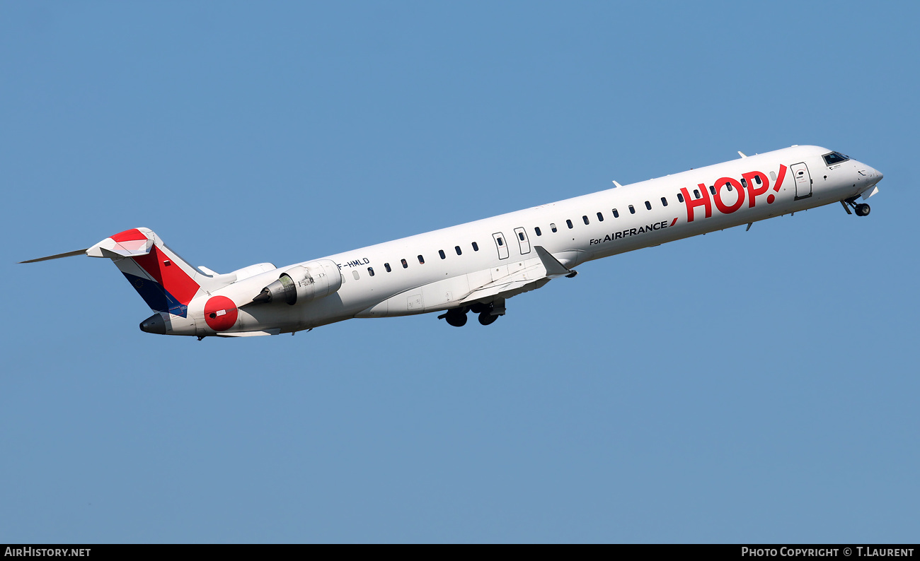 Aircraft Photo of F-HMLD | Bombardier CRJ-1000EL NG (CL-600-2E25) | Hop! | AirHistory.net #763913