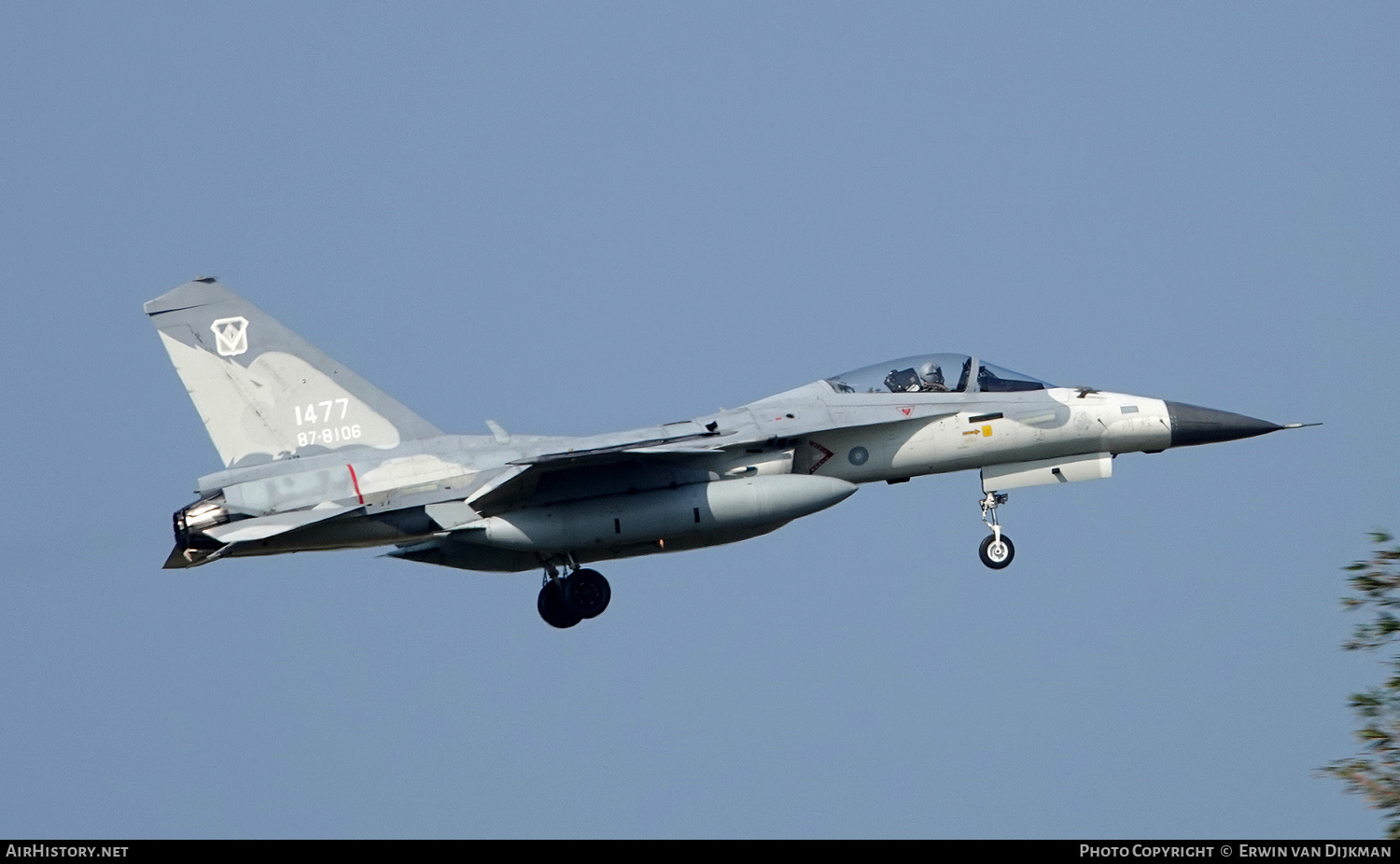 Aircraft Photo of 1477 / 87-8106 | AIDC F-CK-1C Hsung Ying | Taiwan - Air Force | AirHistory.net #763920