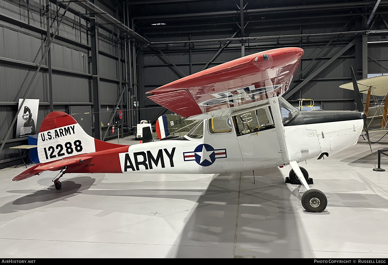 Aircraft Photo of VH-YAP / 12288 | Cessna O-1E Bird Dog | USA - Army | AirHistory.net #763924