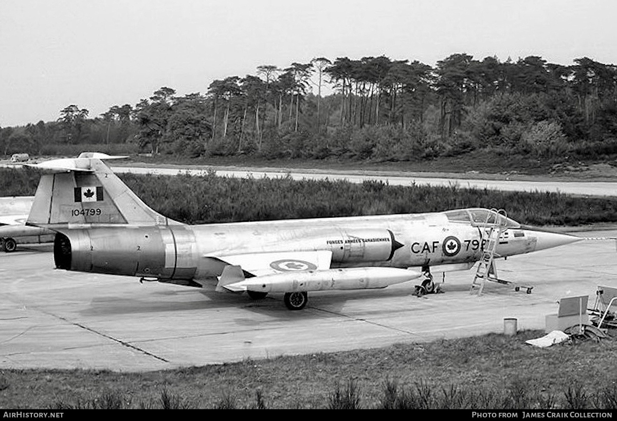 Aircraft Photo of 104799 | Canadair CF-104 Starfighter | Canada - Air Force | AirHistory.net #763929
