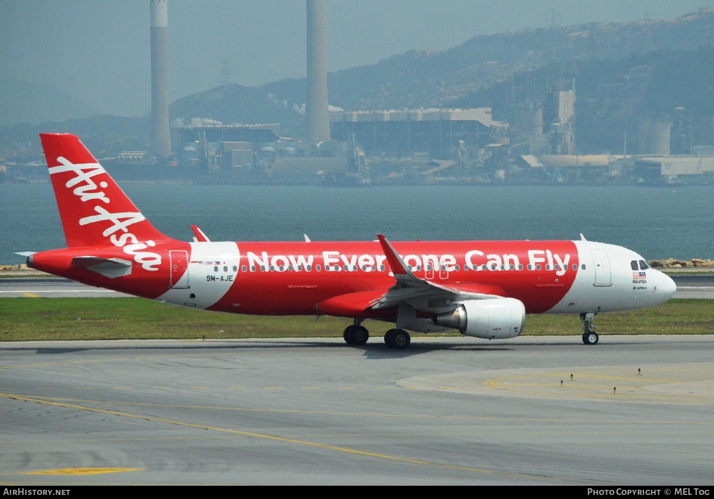 Aircraft Photo of 9M-AJE | Airbus A320-216 | AirAsia | AirHistory.net #763943
