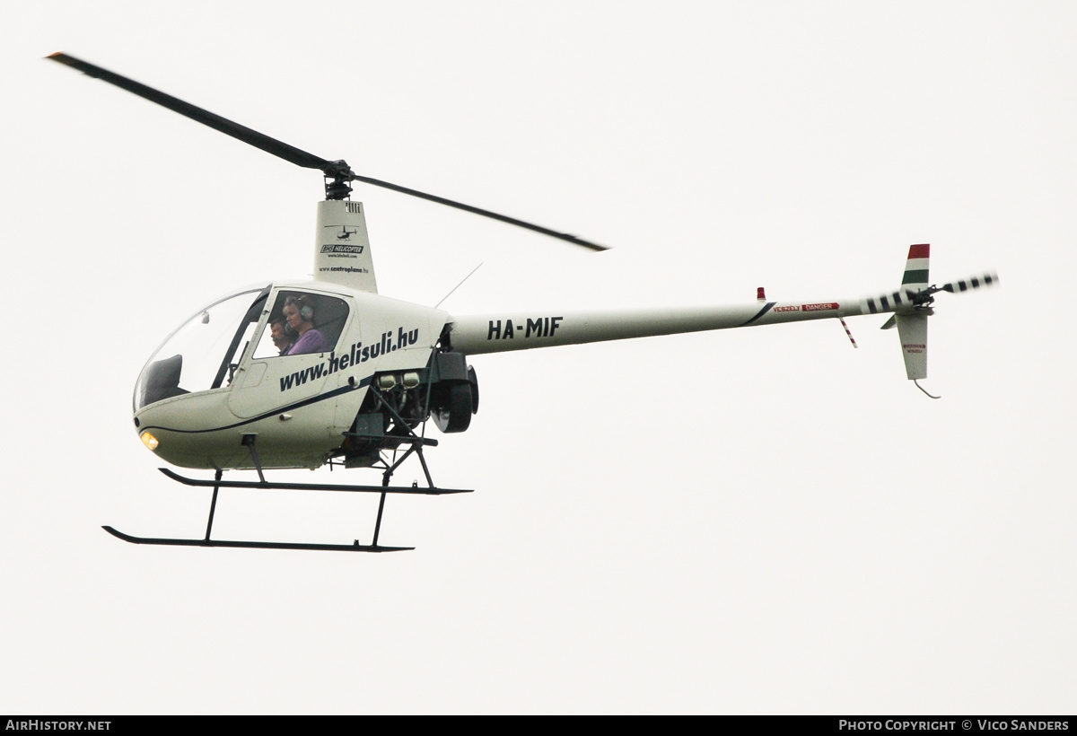 Aircraft Photo of HA-MIF | Robinson R-22 Beta | BHS Helicopter | AirHistory.net #763953