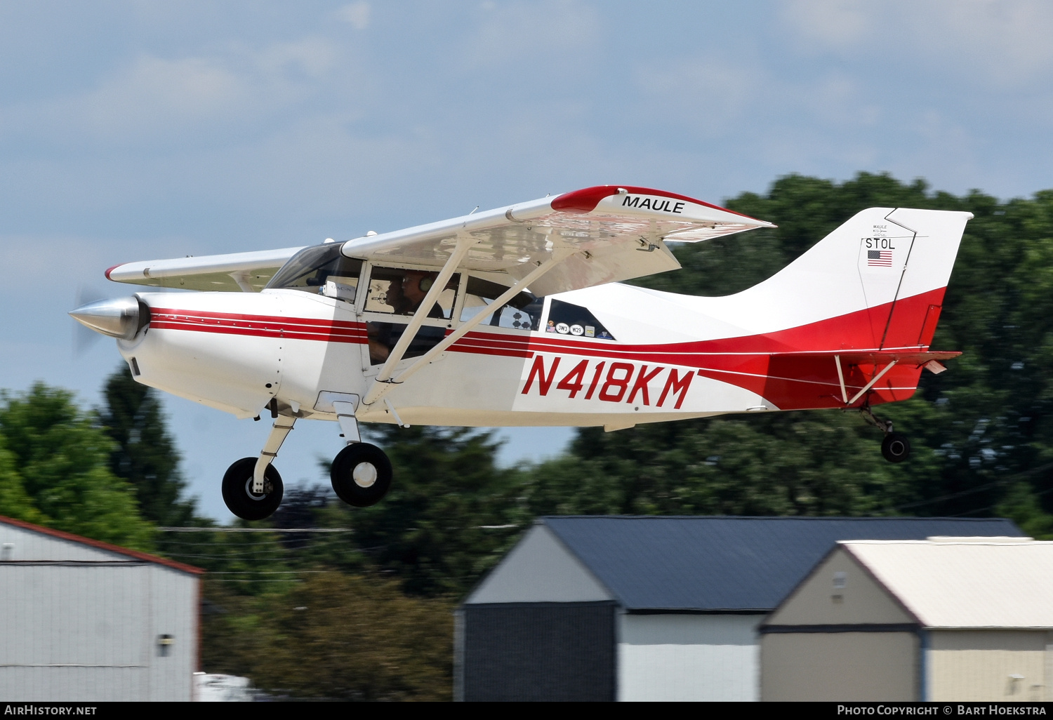 Aircraft Photo of N418KM | Maule M-7-235C Orion | AirHistory.net #763973