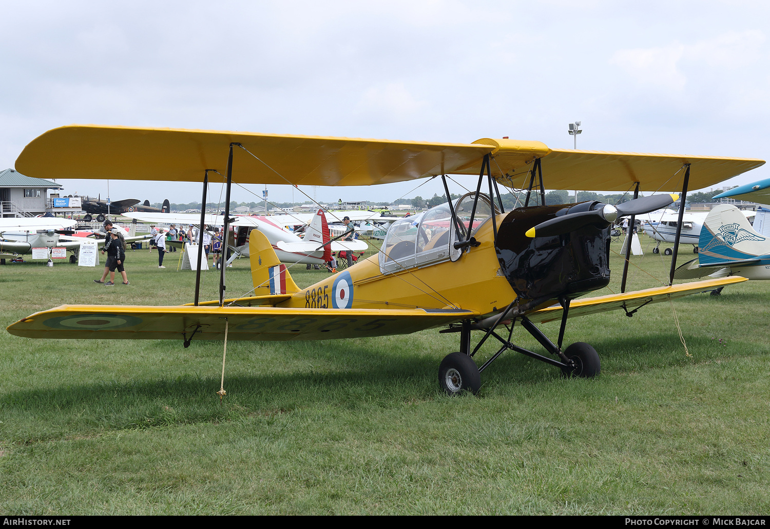 Aircraft Photo of N667EA / 8865 | De Havilland D.H. 82C Tiger Moth | Canada - Air Force | AirHistory.net #763979