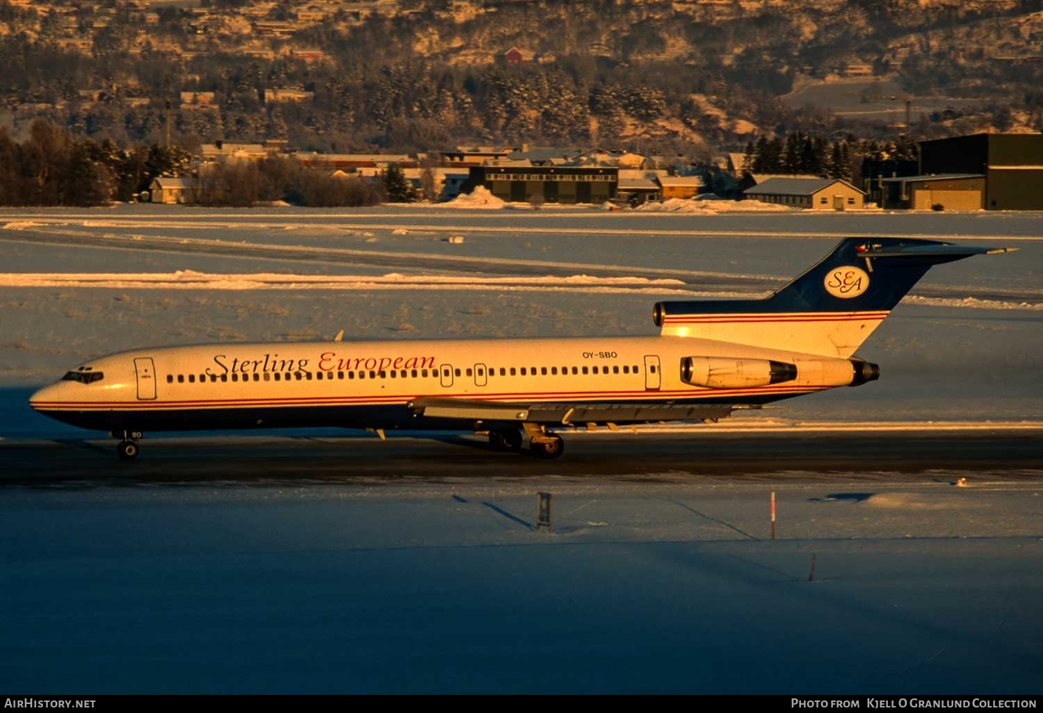 Aircraft Photo of OY-SBO | Boeing 727-2K3/Adv | Sterling European Airlines | AirHistory.net #763987