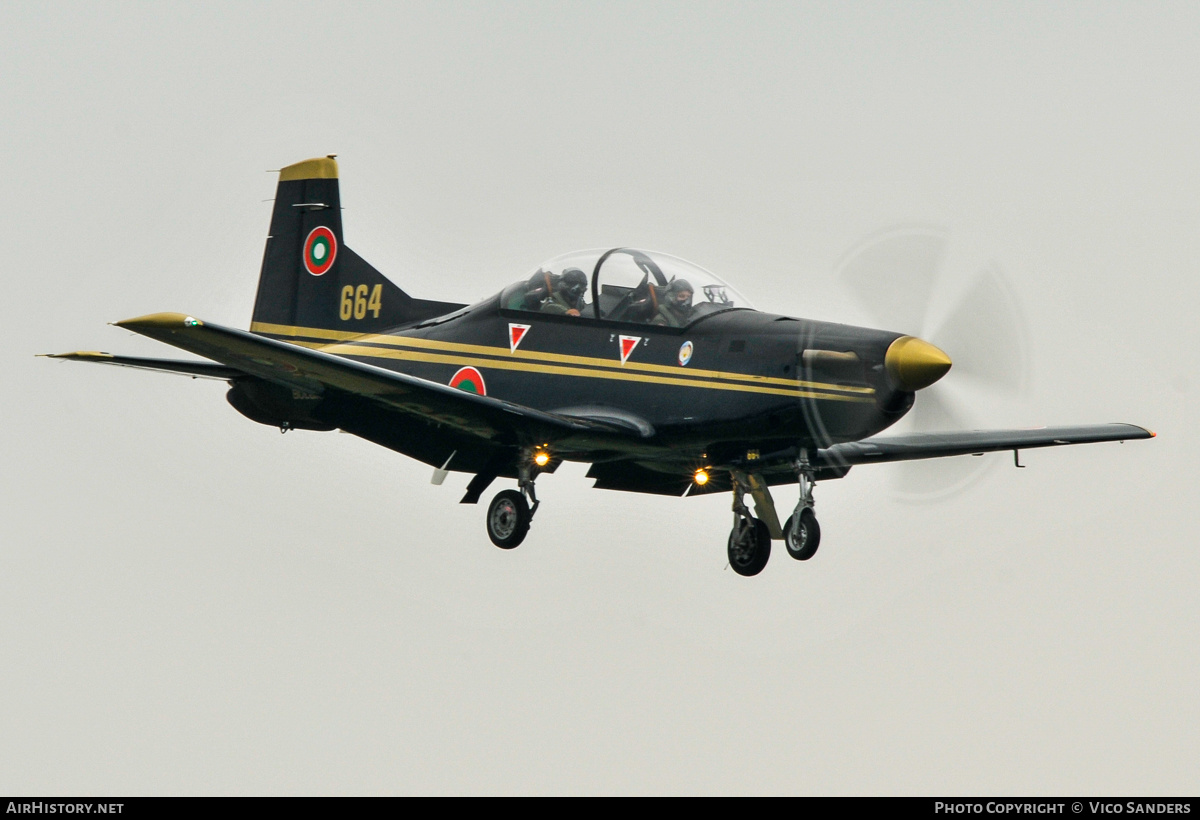 Aircraft Photo of 664 | Pilatus PC-9M | Bulgaria - Air Force | AirHistory.net #763988