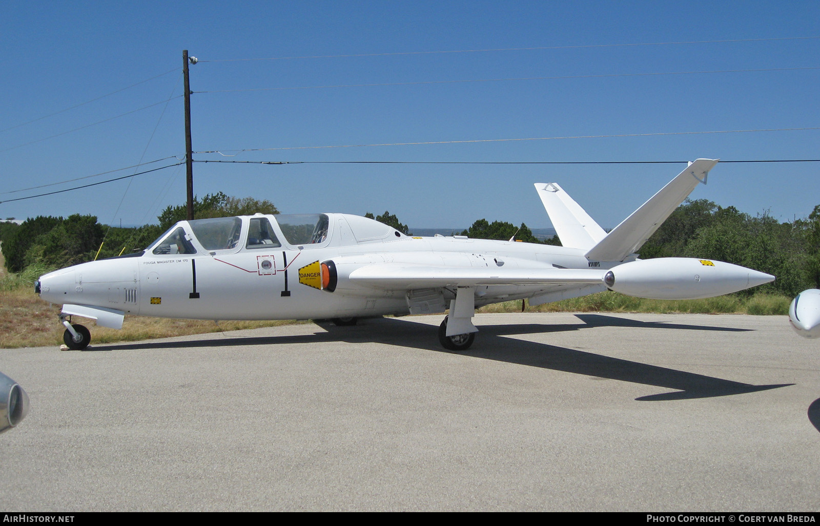 Aircraft Photo of NX418PS | Fouga CM-170 Magister | AirHistory.net #764004