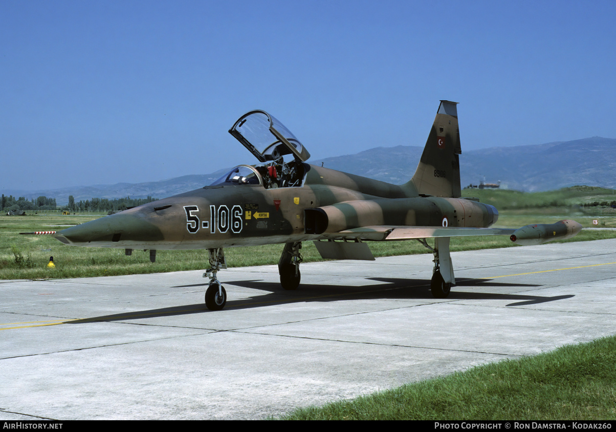 Aircraft Photo of 89106 / FMS 68-9106 | Northrop RF-5A Freedom Fighter | Turkey - Air Force | AirHistory.net #764012