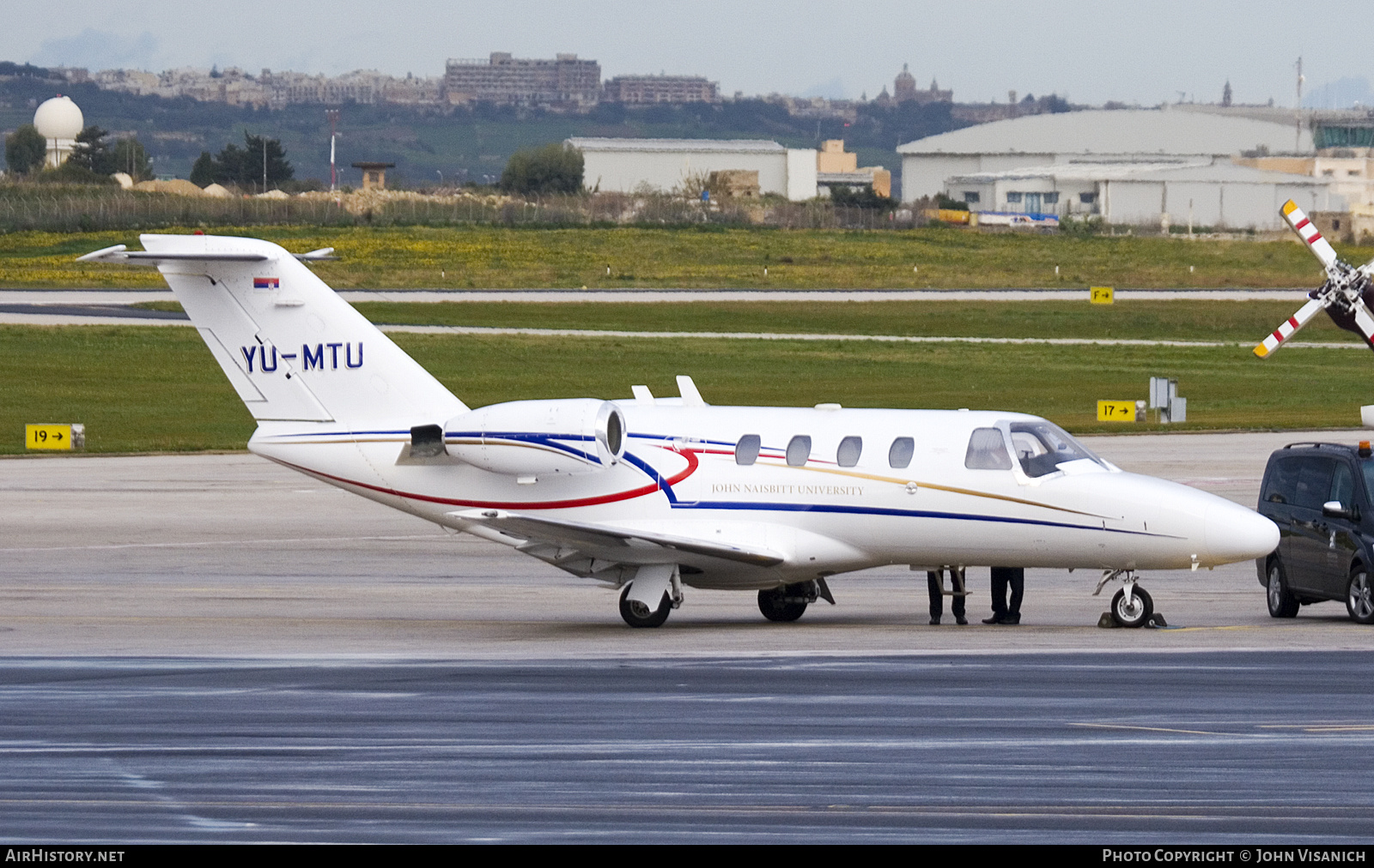 Aircraft Photo of YU-MTU | Cessna 525 CitationJet | John Naisbitt University | AirHistory.net #764016