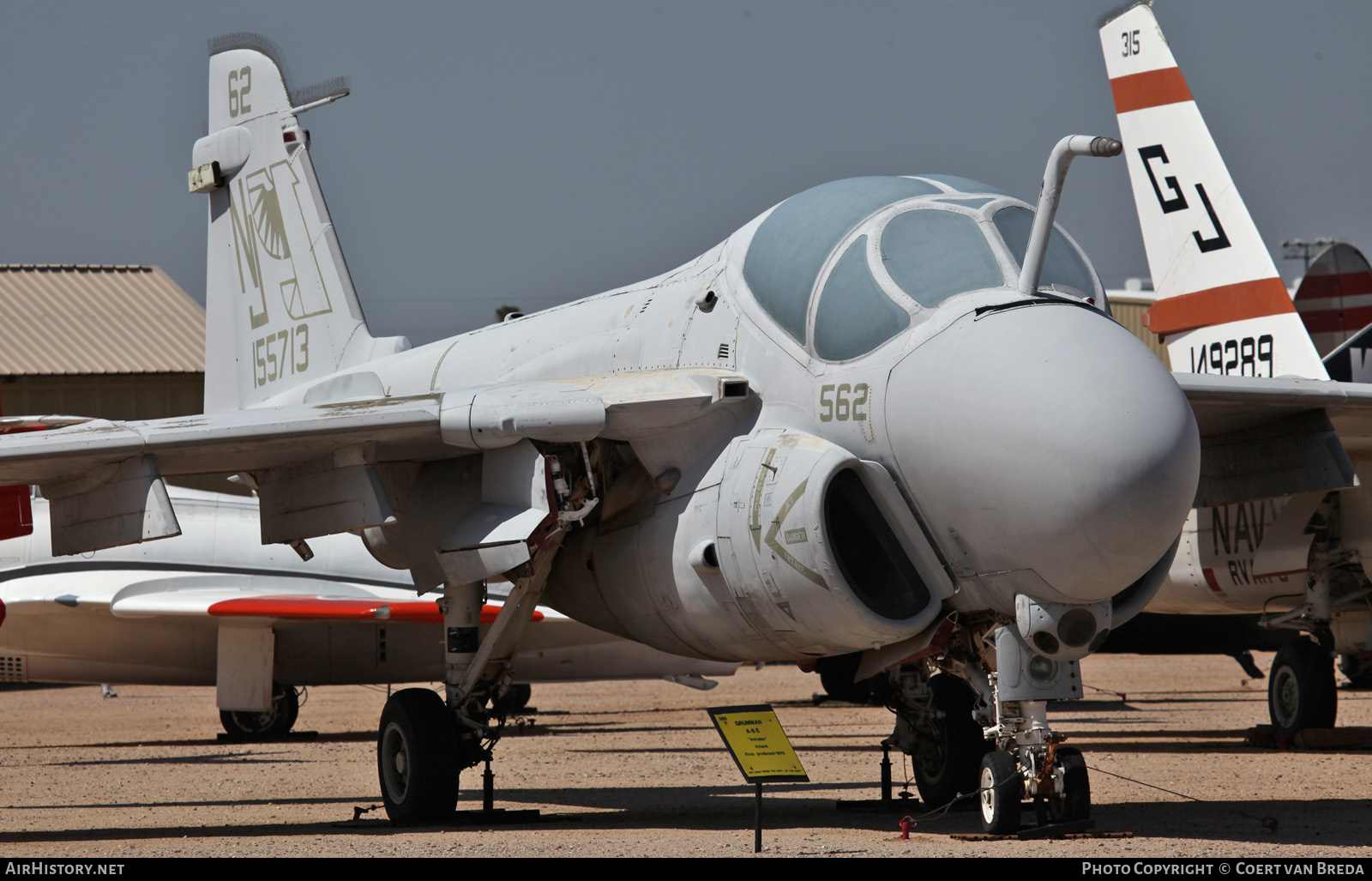 Aircraft Photo of 155713 | Grumman A-6E Intruder (G-128) | USA - Navy | AirHistory.net #764028