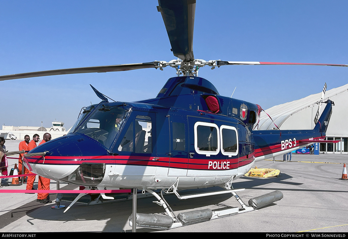 Aircraft Photo of BPS-3 | Bell 412 | Bahrain - Police | AirHistory.net #764039